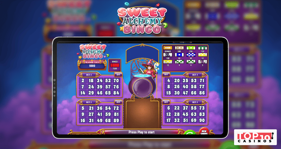 Sweet Alchemy Bingo