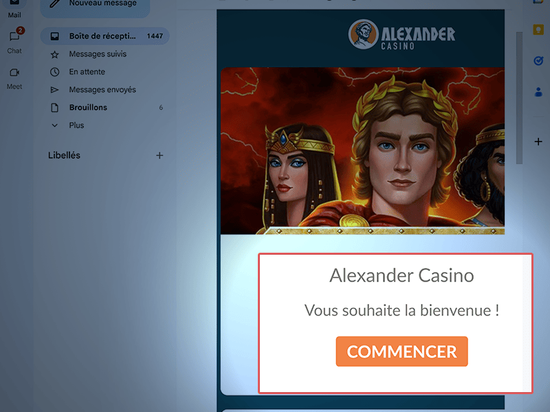 Validez votre inscription