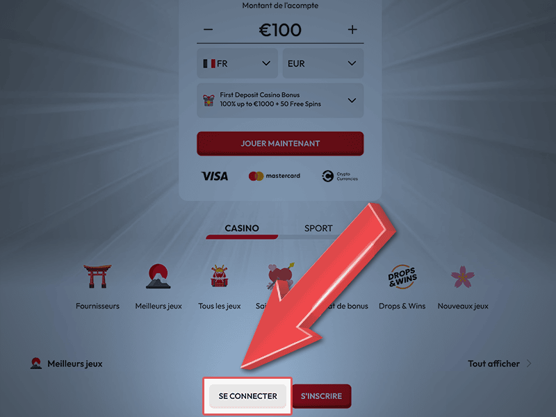 Cliquez sur 