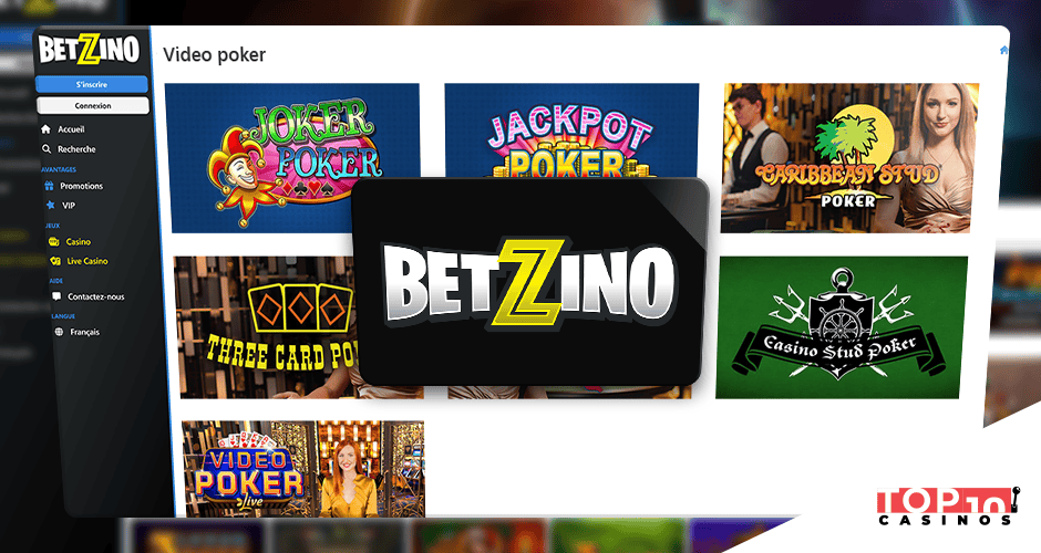 Betzino video poker