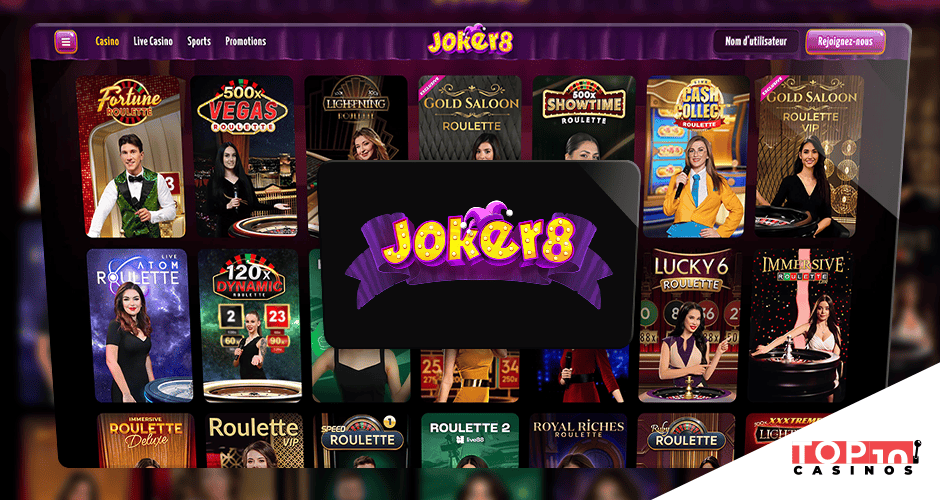 Joker8 roulette