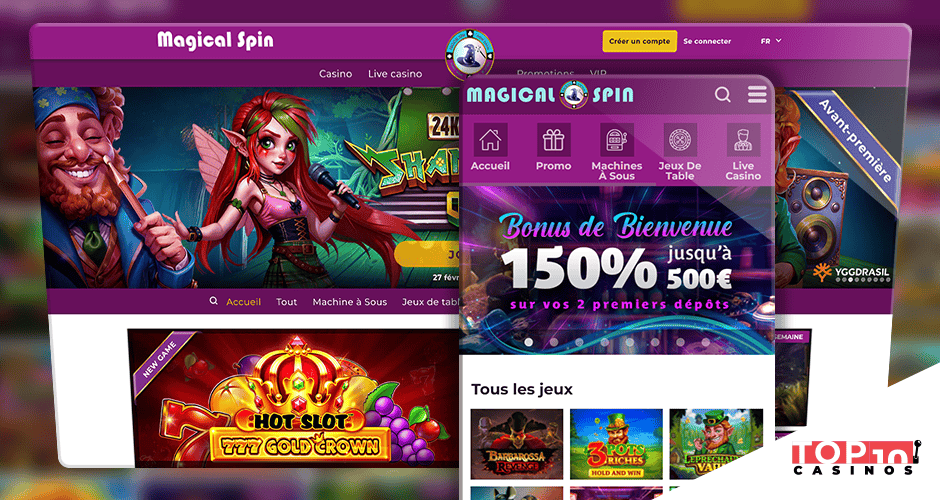 Magicalspin Casino mobile