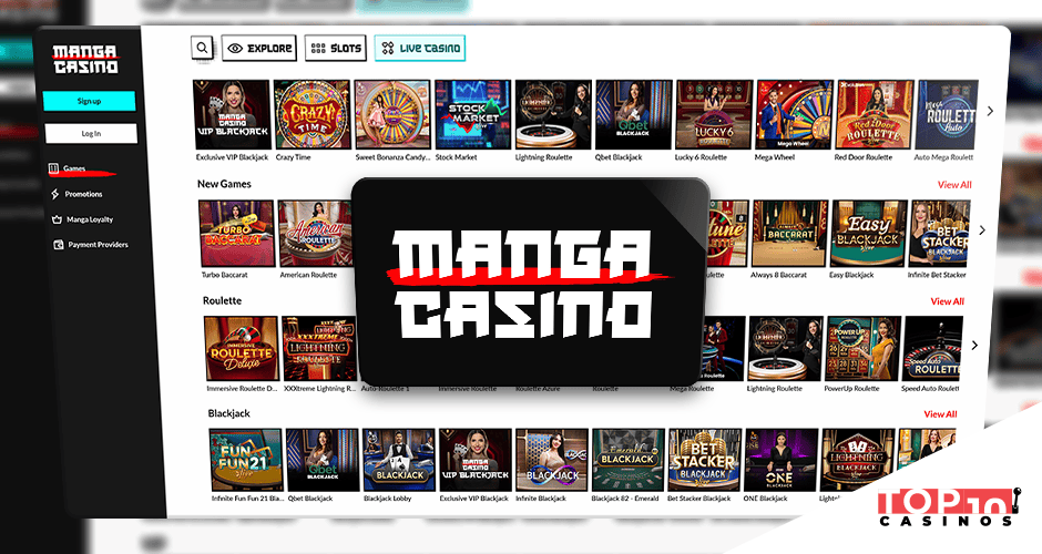manga casino live