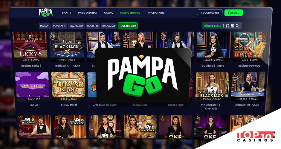 PampaGo casino live
