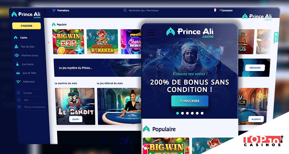 Princeali Casino mobile