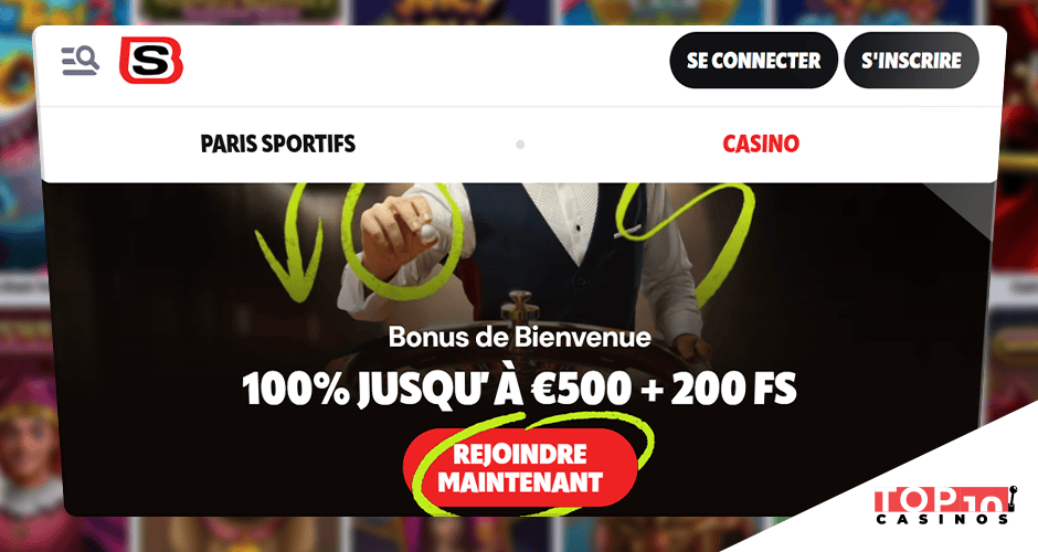 Supabet Casino 500 € + 200 free spins