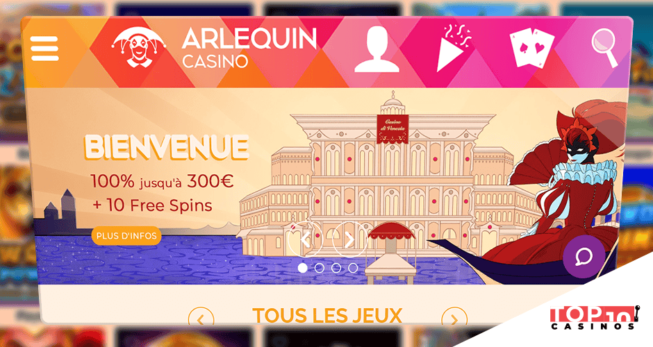 arlequin casino bonus bienvenue