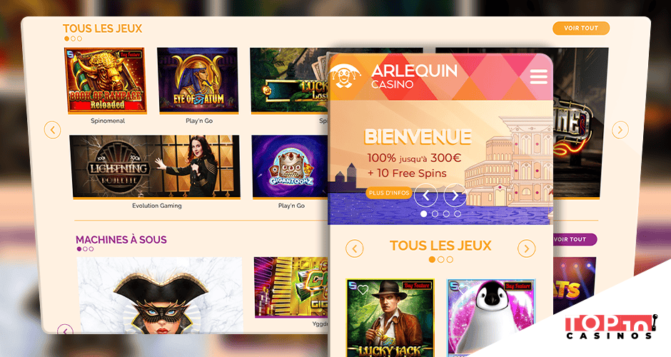 arlequin bonus sans wager