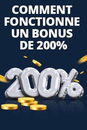 bonus de correspondance de 200%