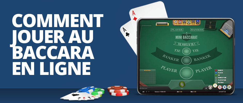comment jouer au baccara en ligne