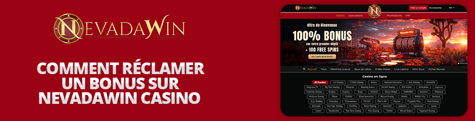 reclamez le bonus nevadawin casino