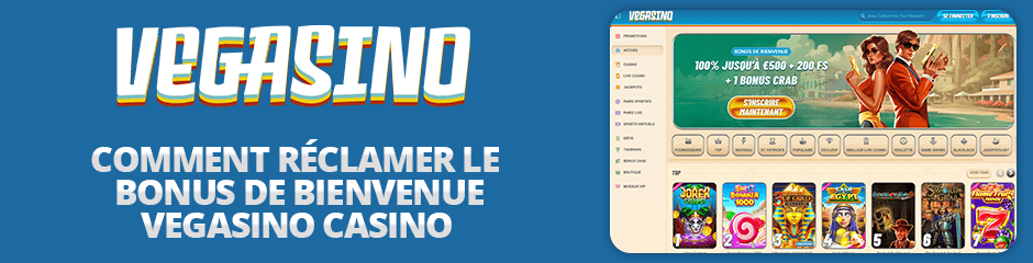 comment réclamer les bonus sur vegasino casino