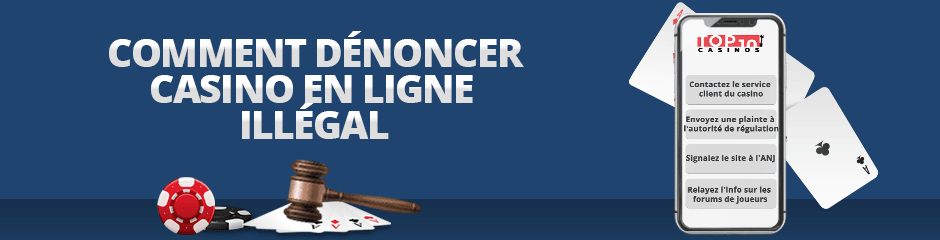 comment dénoncer une arnaque de casino