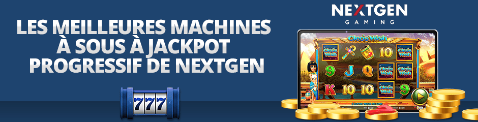 jeux à jackpot progressif de nextgen