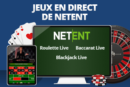 jeux en direct netent