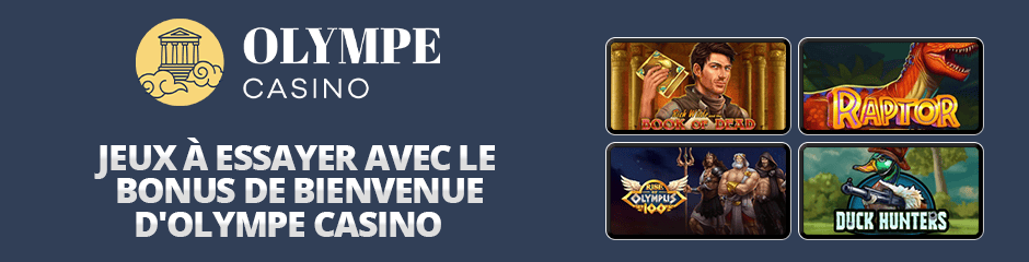 machines à sous populaires sur olympe casino