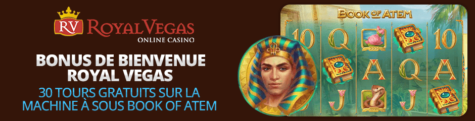 jouez à book of atem avec 30 tours gratuits