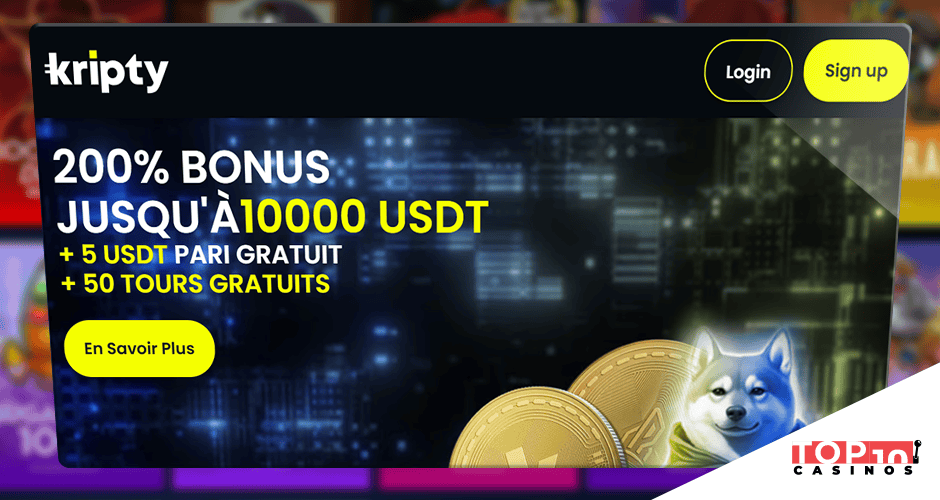 kripty 50 tours gratuits