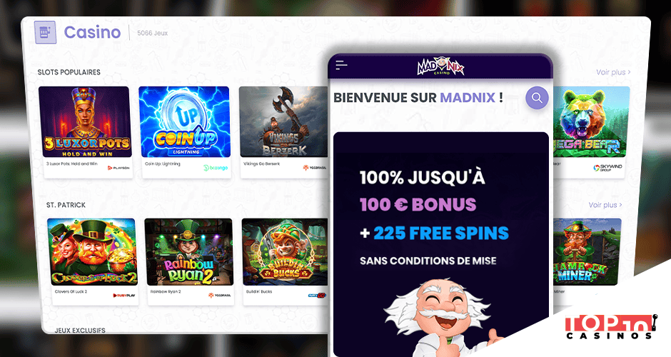 madnix bonus sans wager