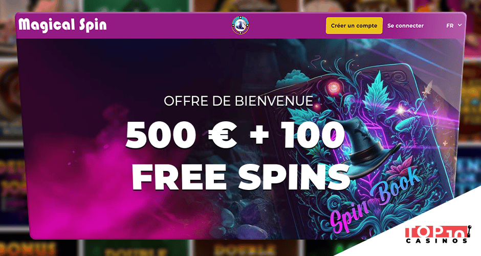 magical spin 100 tours gratuits