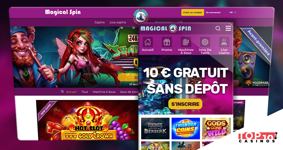 magical spin casino legal