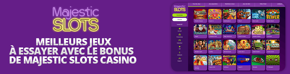 meilleurs jeux majestic slots casino bonus