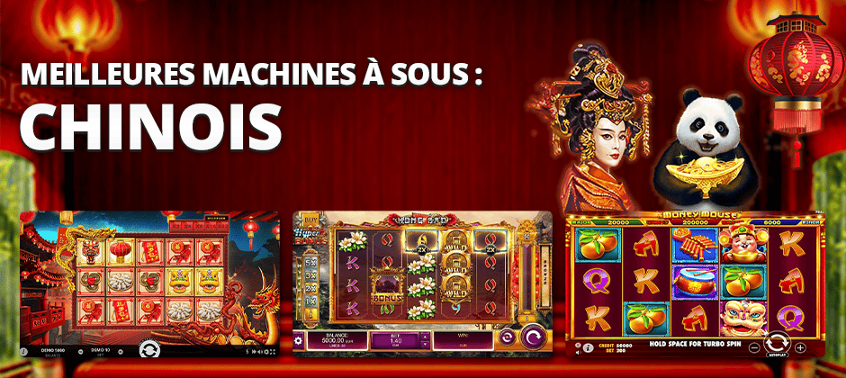 meilleures machines à sous chinois