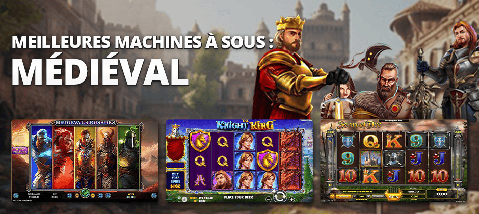 meilleures machines à sous medieval
