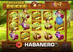 Nouvelle machine a sous Rolling Roger de Habanero