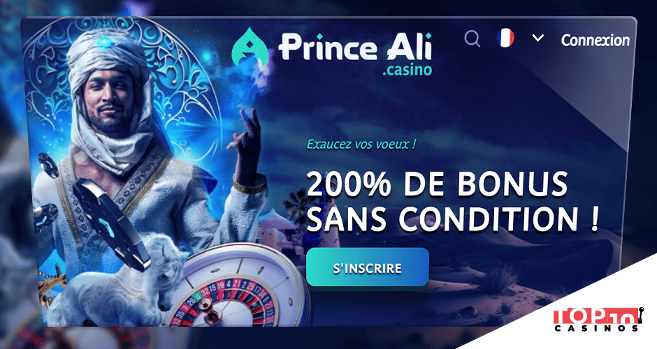 prince ali bonus 200 pourcent