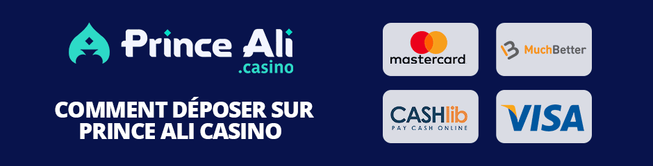 comment déposer sur prince ali casino