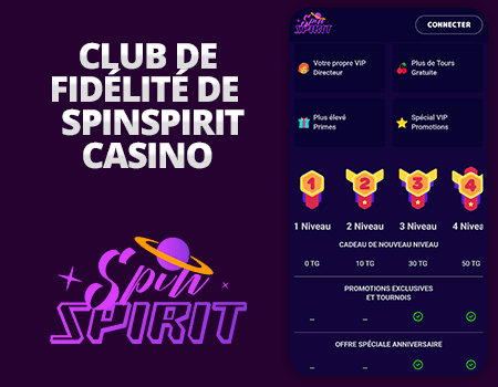 programme de fidélité spinspirit casino