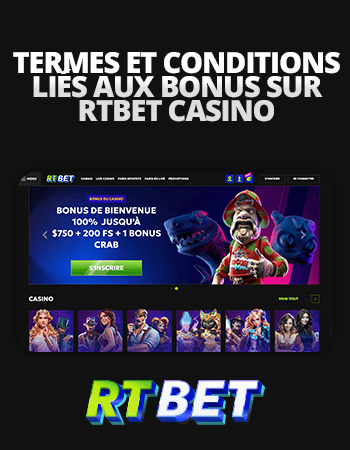 termes et conditions bonus rtbet casino