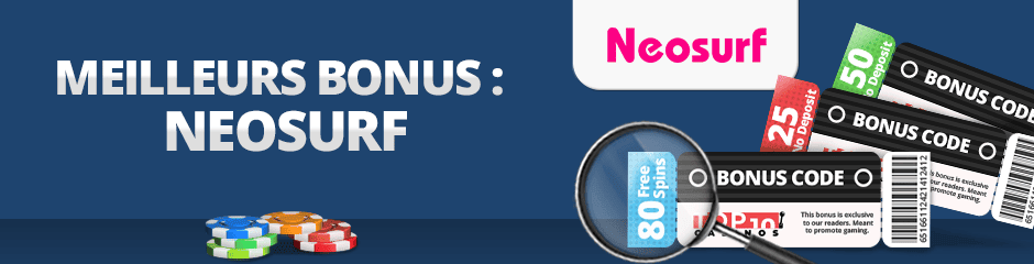 meilleurs bonus neosurf