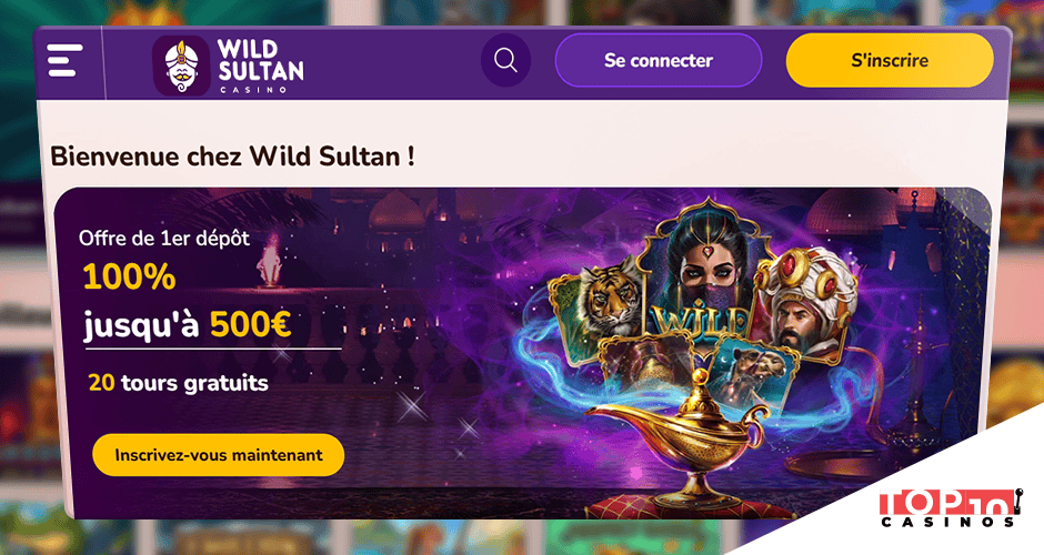 wild sultan casino bonus bienvenue