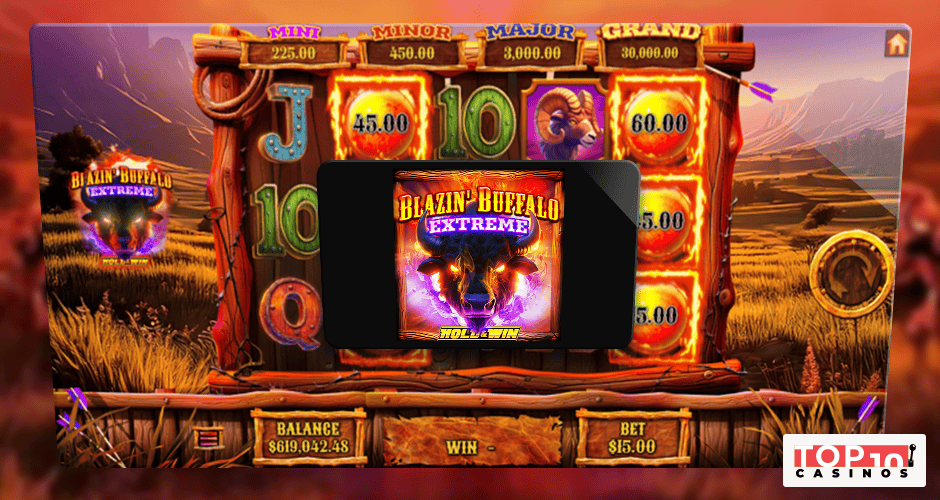 Blazin' Buffalo Extreme Hold & Win - Rival