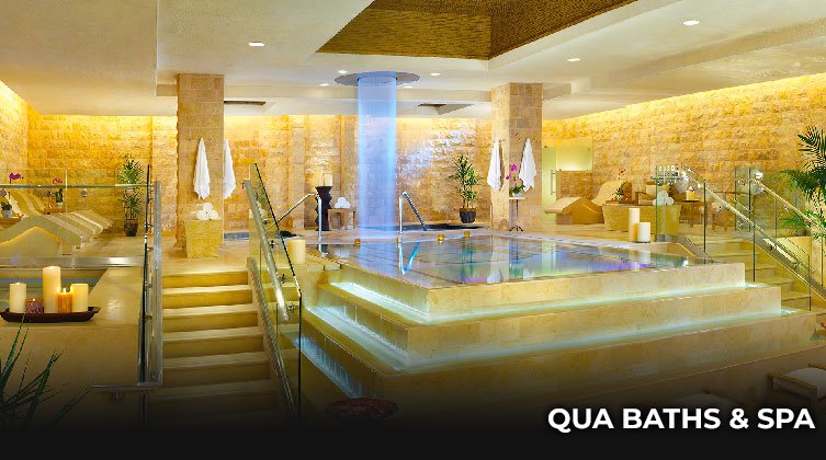 Qua Baths & Spa : Un avant-goût de l'empire du luxe