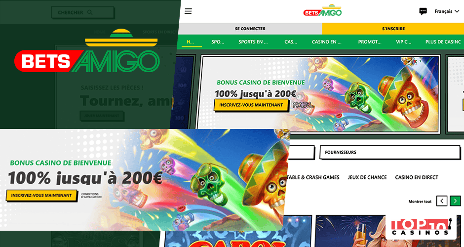 Bonus et promotions disponibles sur Betsamigo Casino
