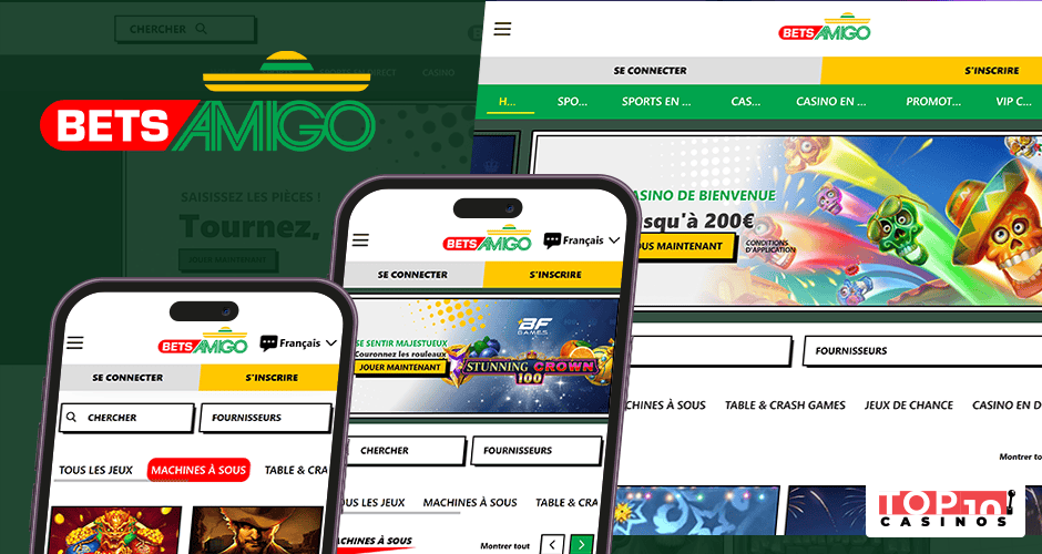 Version mobile de Betsamigo