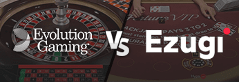 Evolution Gaming vs Ezugi