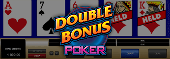 Double Bonus Poker