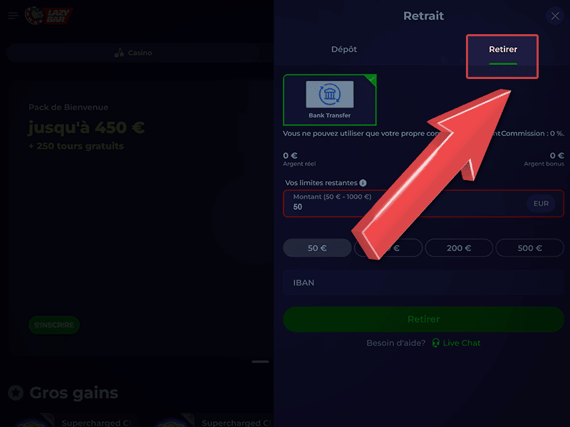 Validez la transaction
