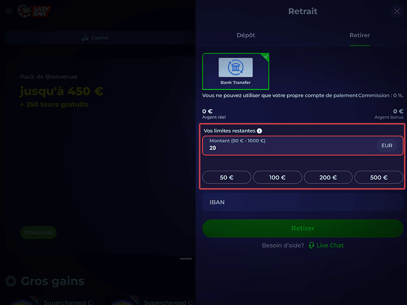 Validez la transaction