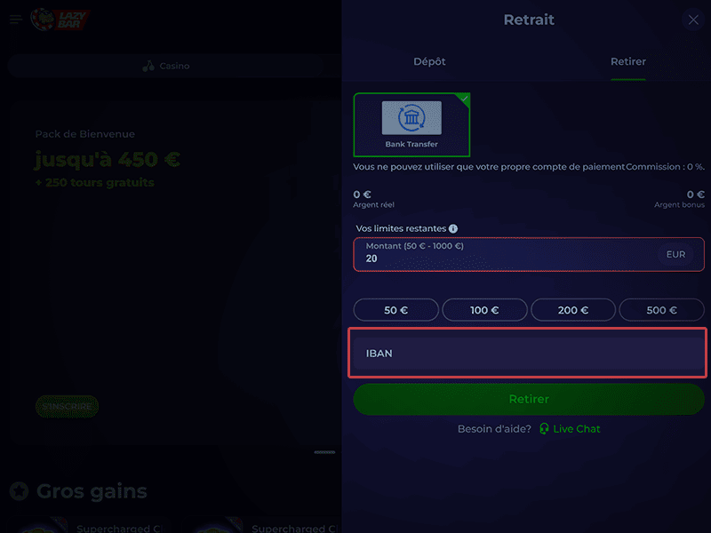 Validez la transaction