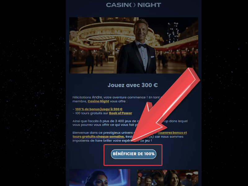 Vérifiez votre e-mail