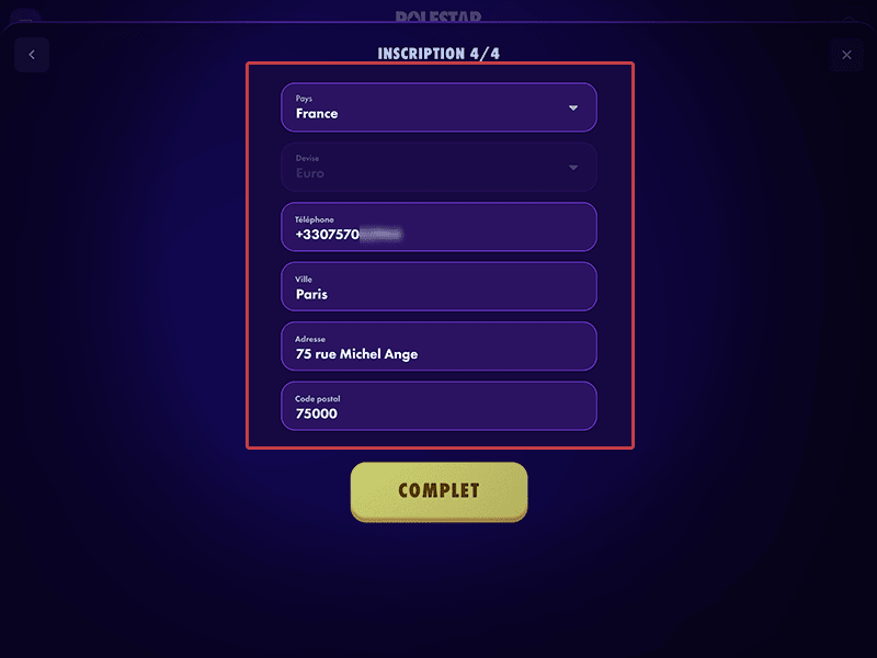 Appuyez sur « Enregistrer »