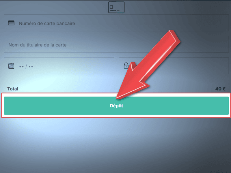 Validez la transaction