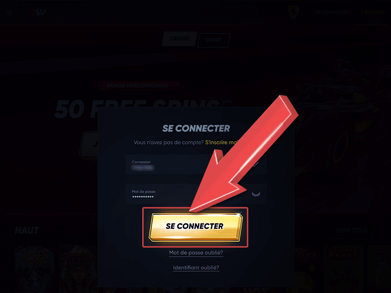 Accédez à votre compte