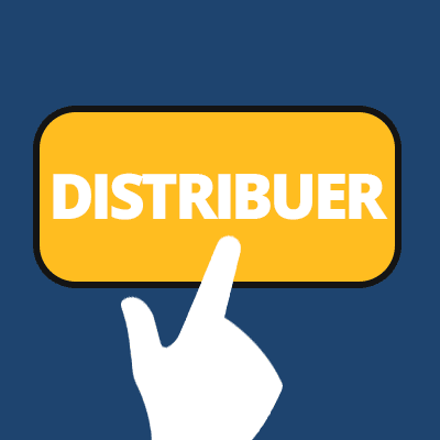 Appuyez sur le bouton de distribution