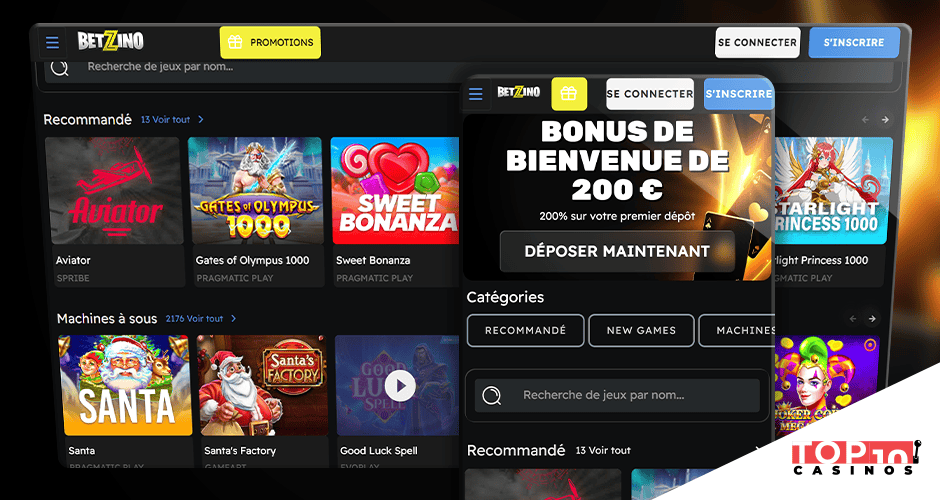 Betzino Casino mobile
